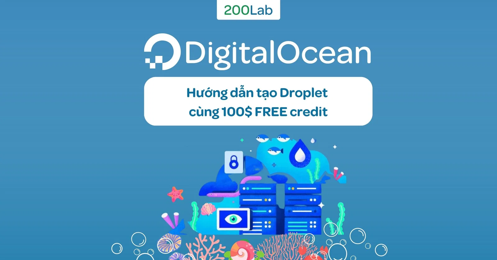 Digital Ocean: Hướng dẫn tạo Droplet cùng 100$ FREE credit