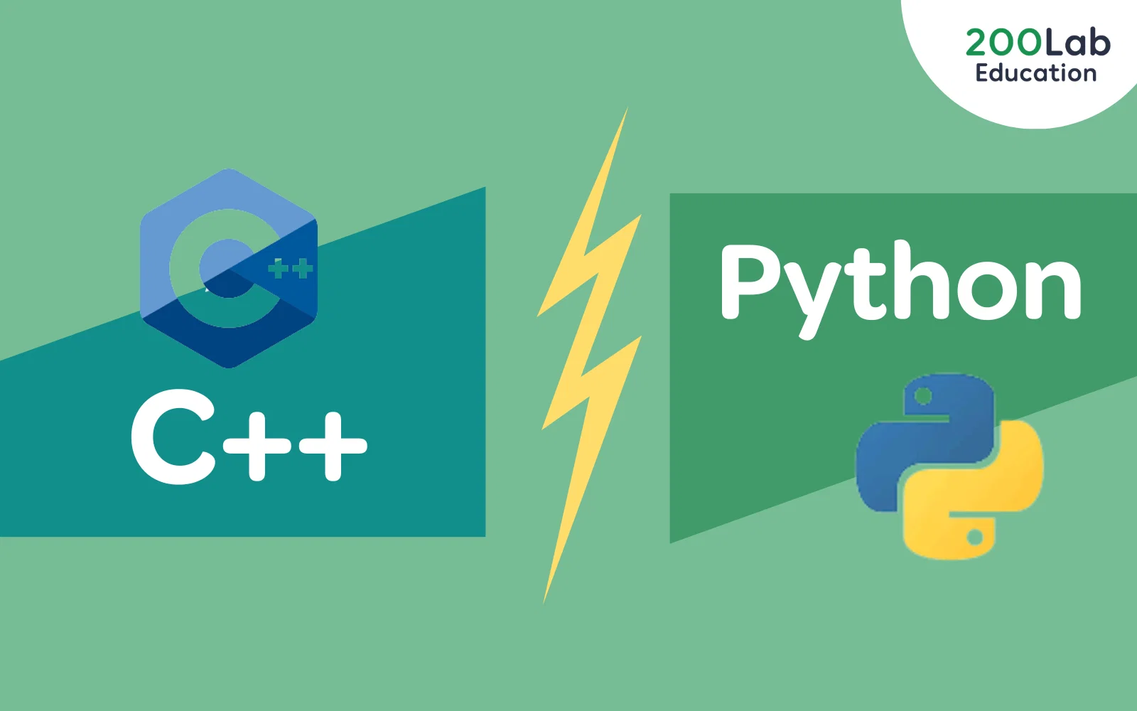 Sự khác nhau giữa ngôn ngữ lập trình Python và C++