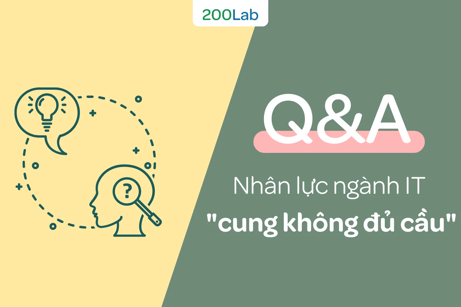 Q&A: Nhân lực ngành IT "cung không đủ cầu"?