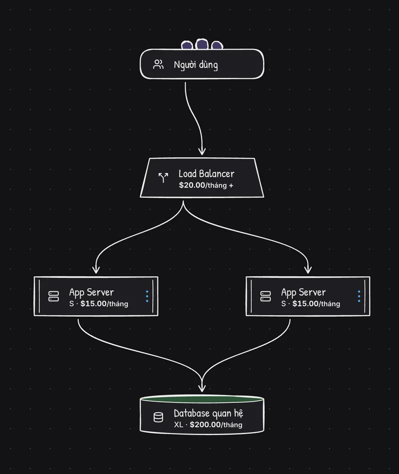 The same board in the Sketch skin, dark, with hand-drawn lines.